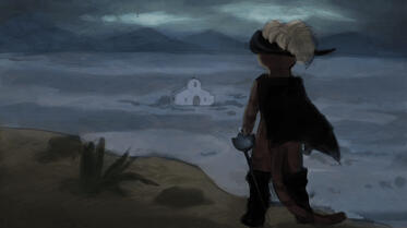 Puss In Boots Scene Redraw